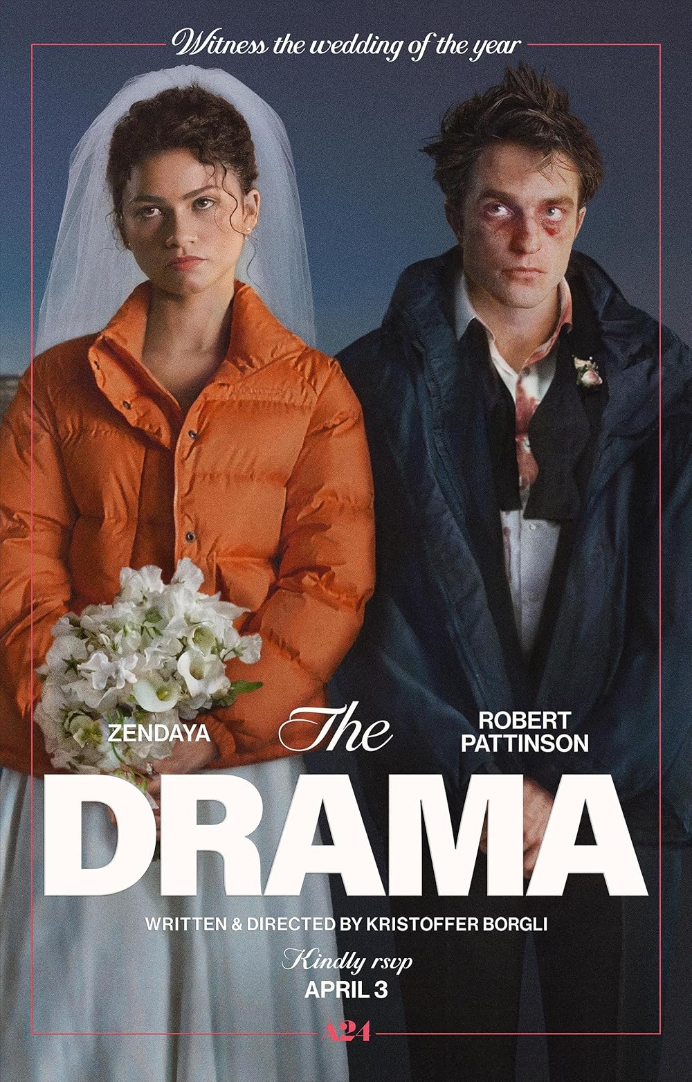 Movie poster for Kristoffer Borgli’s film The Drama